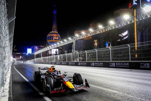 LAS VEGAS - Max Verstappen (Red Bull Racing) during 3rd free practice for the Las Vegas Grand Prix. ANP SEM VAN DER WAL xVIxANPxSportx xxANPxIVx 514048001 originalFilename: 514048001.jpg