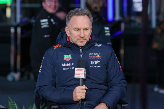 Christian Horner: Red Bull Racing CEO, Grosser Preis von Las Vegas, Motorsport, Herren, Formel 1, Qualifying, 22.11.2024 Las Vegas Nevada USA