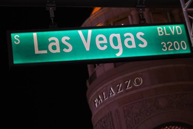 FORMULA 1 HEINEKEN SILVER LAS VEGAS GRAND PRIX 2024 22.11.2024, Las Vegas Street Circuit, Las Vegas, FORMULA 1 HEINEKEN SILVER LAS VEGAS GRAND PRIX 2024 ,im Bild Las Vegas Bulevard Starssenschild
