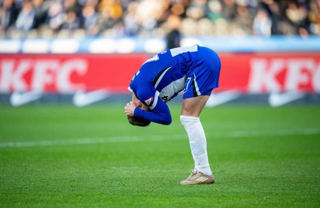Fussball, Herren, Saison 2024 2025, 2. Bundesliga (13. Spieltag), Hertha BSC - SSV Ulm, Michael Cuisance (Hertha BSC), 23.11. 2024,