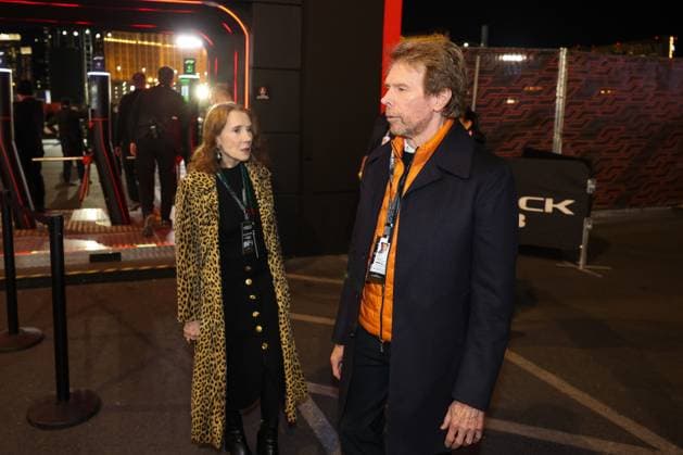 Filmprodozent Jerry Bruckheimer, Grosser Preis von Las Vegas, Motorsport, Herren, Formel 1, Rennen, 23.11.2024 Las Vegas Nevada USA