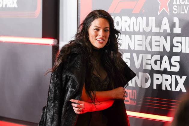 Model Ashley Graham, Grosser Preis von Las Vegas, Motorsport, Herren, Formel 1, Rennen, 23.11.2024 Las Vegas Nevada USA