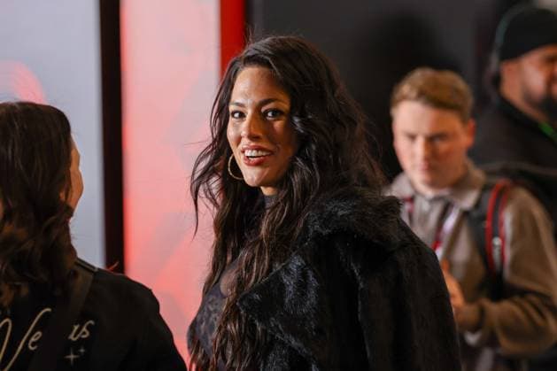 Model Ashley Graham, Grosser Preis von Las Vegas, Motorsport, Herren, Formel 1, Rennen, 23.11.2024 Las Vegas Nevada USA