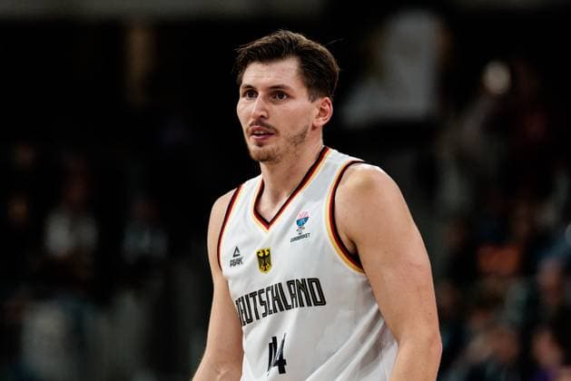 FIBA EuroBasket Qualifier: Deutschland - Schweden; 25.11.2024 David Krämer (Deutschland, 44) FIBA EuroBasket Qualifier: Deutschland - Schweden, Heidelberg, SNP Arena am 25.11.2024 Copyright: xBEAUTIFULxSPORTS Wunderlx