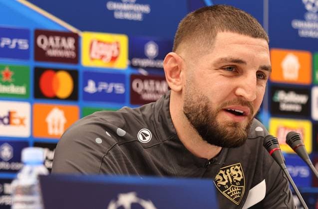 RECORD DATE NOT STATED 26.11.2024 Belgrade(Serbia) Jeff Chabot VfB Stuttgart men s football at press conference, PK, Pressekonferenz day before champions league match against FK Crvena Zvezda (Red Star) :S.Sandic