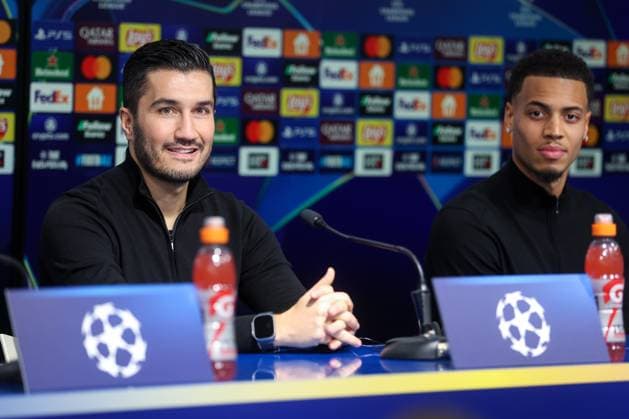 UEFA Chapmions League: Borussia Dortmund press Head Coach of Borussia Dortmund Nuri Sahin speaks on a press conference, PK, Pressekonferenz at Maksimir Stadium in Zagreb, Croatia, on November 26, 2024.  IgorxKralj PIXSELL