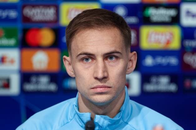 UEFA Chapmions League: Dinamo Zagreb press and training Dinamo Zagreb s player Marko Rog speaks on a press conference, PK, Pressekonferenz at Maksimir Stadium in Zagreb, Croatia, on November 26, 2024.  IgorxKralj PIXSELL
