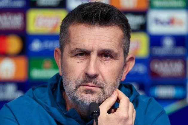 UEFA Chapmions League: Dinamo Zagreb press and training Head Coach of GNK Dinamo Zagreb Nenad Bjelica speaks on a press conference, PK, Pressekonferenz at Maksimir Stadium in Zagreb, Croatia, on November 26, 2024.  IgorxKralj PIXSELL