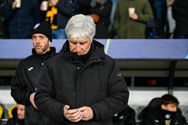 26 11 2024, Bern, Stadion Wankdorf, UEFA Champions League: Young Boys - Atalanta, head coach Gian Piero Gasperini (Atalanta) Bern Stadion Wankdorf Bern Switzerland Copyright: xJustPictures.ch KjetilxWaberx jp-en-KjWa-SF_241126_91299