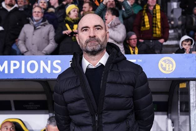 BERN, SWITZERLAND - NOVEMBER 26: head coach Joel Magnin of Young Boys during the UEFA Champions League 2024 25 League Phase MD5 match between BSC Young Boys and Atalanta BC at Stadion Wankdorf on November 26, 2024 in Bern, Switzerland. Bern Stadion Wankdorf Bern Switzerland Copyright: xJustPictures.ch ManuelxWinterbergerx jp-en-EuSpIm-JP4_MAN_YB_Atalanta_26Nov2024_BE_01191