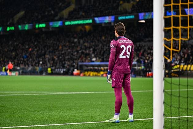 26 11 2024, Bern, Stadion Wankdorf, UEFA Champions League: Young Boys - Atalanta, 29 Marco Carnesecchi (Atalanta) Bern Stadion Wankdorf Bern Switzerland Copyright: xJustPictures.ch KjetilxWaberx jp-en-KjWa-SF_241126_91302