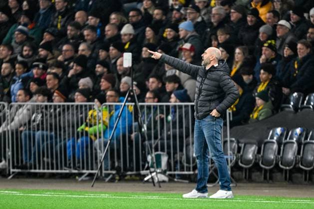 26 11 2024, Bern, Stadion Wankdorf, UEFA Champions League: Young Boys - Atalanta, head coach Joel Magnin (Young Boys) Bern Stadion Wankdorf Bern Switzerland Copyright: xJustPictures.ch KjetilxWaberx jp-en-KjWa-SF_241126_91294