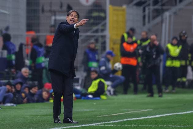 CALCIO - UEFA Champions League - Inter - FC Internazionale vs RB Leipzig Simone Inzaghi Head Coach of FC Internazionale gestures during UEFA Champions League 2024 25 League Phase - Matchday5 football match between FC Internazionale and RB Leipzig at San Siro Stadium Milan Italy  Copyright: xIPAxSport ABACAx