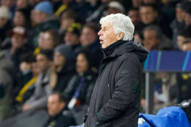 Gian Piero Gasperini (Atalanta Bergamo, Trainer) , Fussball, UEFA Champions League, 5. Spieltag, 2024 2025, Young Boys Bern vs. Atalanta Bergamo, 26.11.2024, Stadion Wankdorf, Bern, Schweiz Bern Stadion Wankdorf Kanton Bern Schweiz Copyright: xGrantxHubbsx