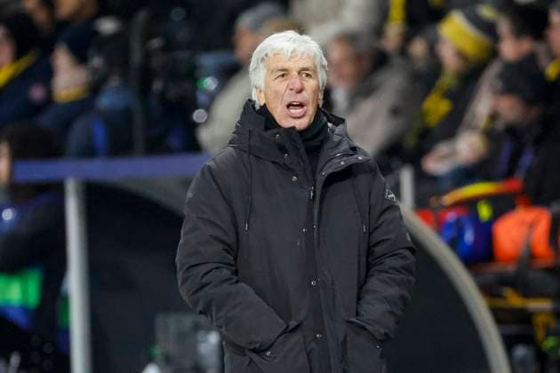Gian Piero Gasperini (Atalanta Bergamo, Trainer) , Fussball, UEFA Champions League, 5. Spieltag, 2024 2025, Young Boys Bern vs. Atalanta Bergamo, 26.11.2024, Stadion Wankdorf, Bern, Schweiz Bern Stadion Wankdorf Kanton Bern Schweiz Copyright: xGrantxHubbsx
