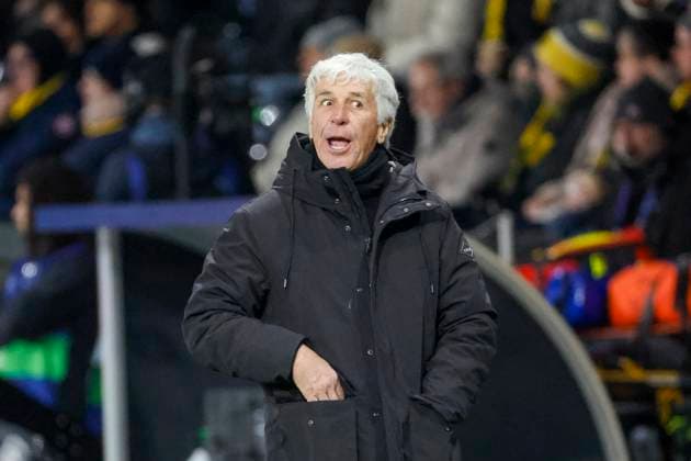 Gian Piero Gasperini (Atalanta Bergamo, Trainer) , Fussball, UEFA Champions League, 5. Spieltag, 2024 2025, Young Boys Bern vs. Atalanta Bergamo, 26.11.2024, Stadion Wankdorf, Bern, Schweiz Bern Stadion Wankdorf Kanton Bern Schweiz Copyright: xGrantxHubbsx