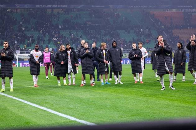 November 27, 2024, Milano, Milano, ITALIA: During the Champions League match 26 11 2024 Football match between FC International Milan vs LB Lipsia at the San Siro stadium Milan.In the photo: Milano ITALIA - ZUMAs236 20241127_aap_s236_018 Copyright: xFabioxSassox