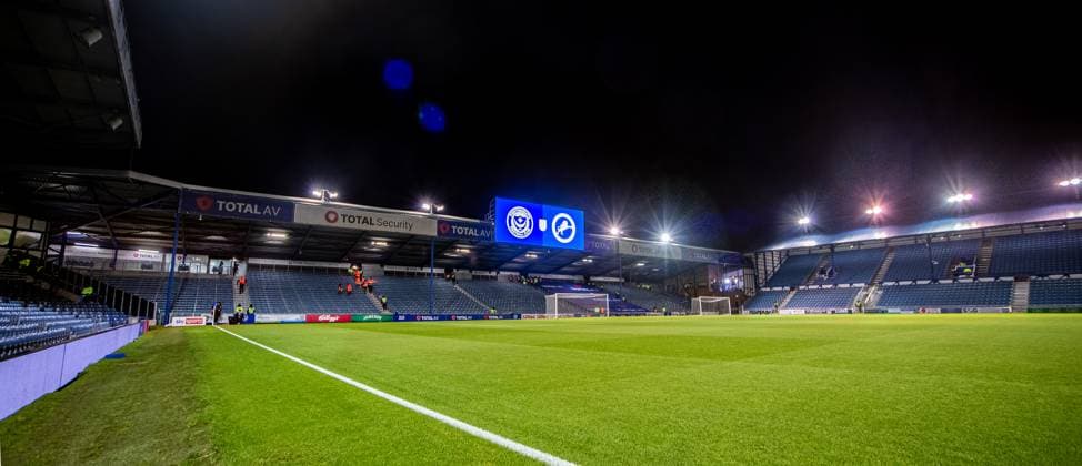Portsmouth v Millwall Sky Bet Championship General Ground View before the Sky Bet Championship match at Fratton Park, Portsmouth UK Newspapers OUT Copyright: xAndyxThomasx FIL-21004-0003