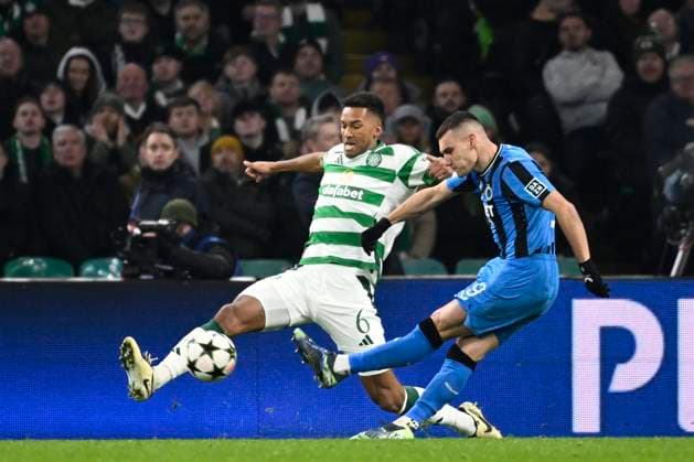 Celtic v Club Brugge - UEFA Champions League GLASGOW, SCOTLAND - NOVEMBER 27 : Jutgla Ferran forward of Club Brugge during the UEFA Champions League phase matchday 5 between Celtic and Club Brugge on November 27, 2024 in Glasgow, Scotland, 27 11 2024 Glasgow Scotland  Copyright: xPeterxDexVoechtx