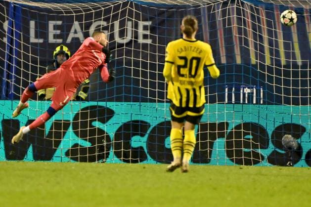 Zagreb, Croatia, November 27th 2024: Score for Borussia Dortmund during the UEFA Champions League, League phase, match between Dinamo Zagreb and Borussia Dortmund at Stadium Maksimir, Zagreb, Croatia. (Igor Kupljenik SPP) Copyright: xIgorxKupljenikx xSPPx spp-en-IgKuSp-IK2_4277