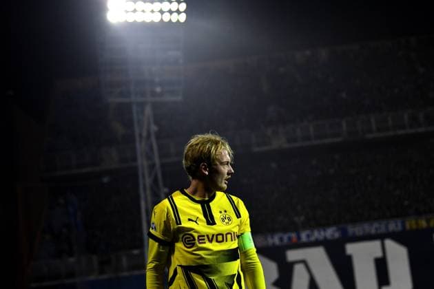 Zagreb, Croatia, November 27th 2024: Julian Brandt of Borussia Dortmund during the UEFA Champions League, League phase, match between Dinamo Zagreb and Borussia Dortmund at Stadium Maksimir, Zagreb, Croatia. (Natasa Kupljenik SPP) Copyright: xNatasaxKupljenikx xSPPx spp-en-NaKuSp-NNR_1035