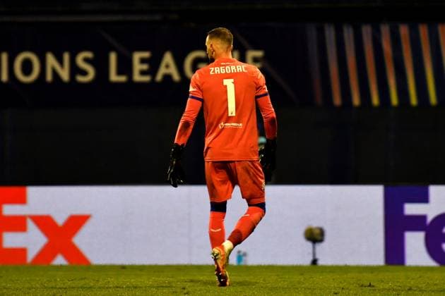 Zagreb, Croatia, November 27th 2024: Danijel Zagorac of Dinamo Zagreb during the UEFA Champions League, League phase, match between Dinamo Zagreb and Borussia Dortmund at Stadium Maksimir, Zagreb, Croatia. (Natasa Kupljenik SPP) Copyright: xNatasaxKupljenikx xSPPx spp-en-NaKuSp-NNR_1112