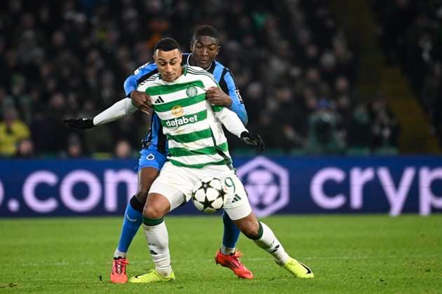 Celtic v Club Brugge - UEFA Champions League GLASGOW, SCOTLAND - NOVEMBER 27 : Ordonez Joel defender of Club Brugge and during the UEFA Champions League phase matchday 5 between Celtic and Club Brugge on November 27, 2024 in Glasgow, Scotland, 27 11 2024 Glasgow Scotland  Copyright: xPeterxDexVoechtx