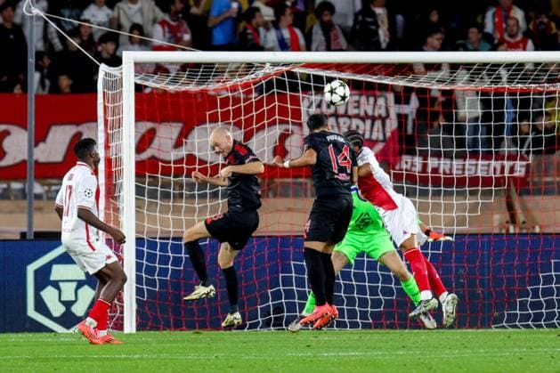 CALCIO - UEFA Champions League - Monaco vs Benfica Vangelis Pavlidis ( 14 - SL Benfica) headshot during Monaco vs Benfica, UEFA Champions League football match in Monaco, PrincPhoto by IPA ABACAPRESS.COMlity of Monaco, November 27 2024 Monaco  Copyright: xIPAxSport ABACAx