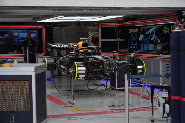 Formula 1 Qatar Airways Qatar Grand Prix 2024 28.11.2024, Losail International Circuit, Doha, Formula 1 Qatar Airways Qatar Grand Prix 2024 ,im Bild Das Auto von Max Verstappen (NLD), Oracle Red Bull Racing