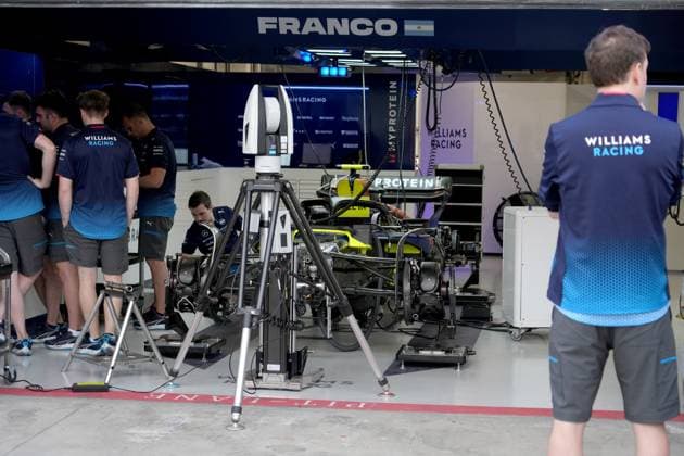 Formula 1 Qatar Airways Qatar Grand Prix 2024 28.11.2024, Losail International Circuit, Doha, Formula 1 Qatar Airways Qatar Grand Prix 2024 ,im Bild Das Auto von Franco Colapinto (ARG), Williams Racing