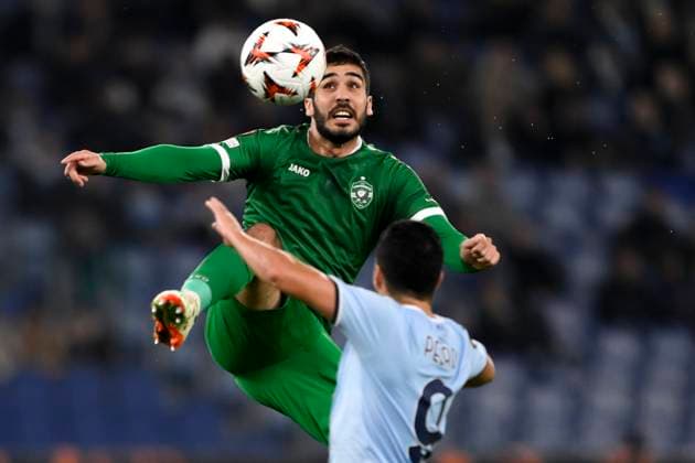 Dinis Almeida of Ludogorets and Pedro Eliezer Rodriguez Ledesma of SS Lazio compete for the ball during the Europa League football match between SS Lazio and PFK Ludogorets at Olimpico stadium in Rome (Italy), November 28, 2024. AndreaxStaccioli