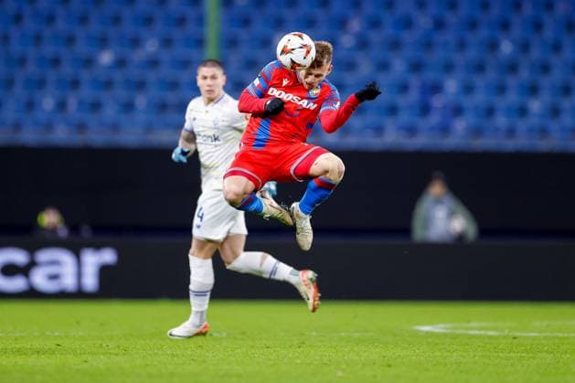 Hamburg, 28. November 2024 - Fußball, UEFA Europa League 2024 25, Dynamo Kiew - FC Viktoria Pilsen: Matej Vydra (FC Viktoria Pilsen, 11)