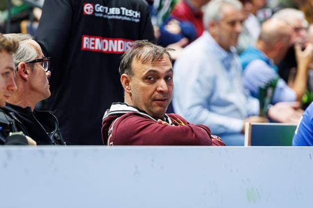 25.11.2024, xovx, Handball DAIKIN Handball-Bundesliga, HSG Wetzlar - 1. VfL Potsdam Bob Hanning (1. VfL Potsdam) Wetzlar Buderus-Arena Hessen Deutschland (DE)