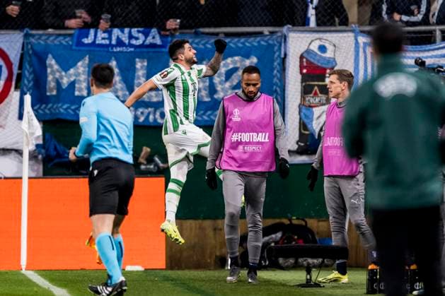241128 Kady of Ferencvaros celebrates the 3-1 goal during the UEFA Europa League football match between Ferencvaros and Malmö FF on November 28, 2024 in Budapest. Photo: Petter Arvidson BILDBYRAN kod PA PA0935 fotboll football soccer fotball uefa europa league europa league malmö ff ferencvaros bbeng jubel Copyright: PETTERxARVIDSON BB241128PA126