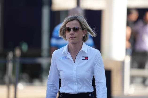 29.11.2024, Losail International Circuit, Doha, Formula 1 Qatar Airways Qatar Grand Prix 2024 ,im Bild Susie Wolff, Ehefrau von Teamchef und Geschäftsführer Toto Wolff (Mercedes-AMG Petronas F1 Team) (Photo by Hasan Bratic DeFodi Images) Defodi-506_20241129_hbr_0962