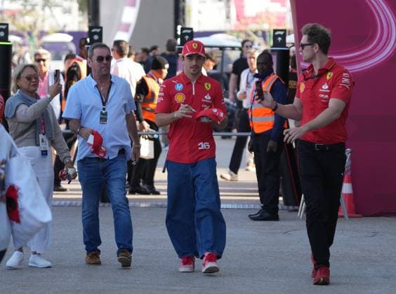 Formula 1 Qatar Airways Qatar Grand Prix 2024 29.11.2024, Losail International Circuit, Doha, Formula 1 Qatar Airways Qatar Grand Prix 2024 ,im Bild Charles Leclerc (MCO), Scuderia Ferrari HP