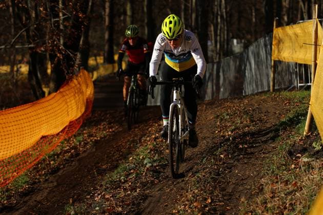 Radcross-Weltmeisterschaften der Masters in Hamburg. Klaus Peter Thaler (Harvestehuder RV) verteidigt im Hamburger Volkspark in der Altersklasse M75-79 seinen Titel aus dem Vorjahr.