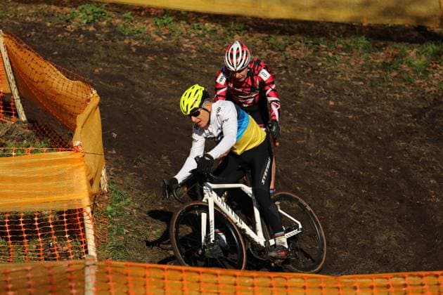 Radcross-Weltmeisterschaften der Masters in Hamburg. Klaus Peter Thaler (Harvestehuder RV) verteidigt im Hamburger Volkspark in der Altersklasse M75-79 seinen Titel aus dem Vorjahr.