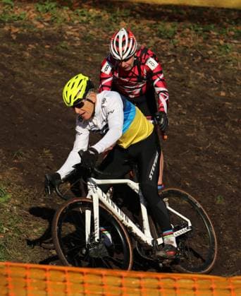 Radcross-Weltmeisterschaften der Masters in Hamburg. Klaus Peter Thaler (Harvestehuder RV) verteidigt im Hamburger Volkspark in der Altersklasse M75-79 seinen Titel aus dem Vorjahr.