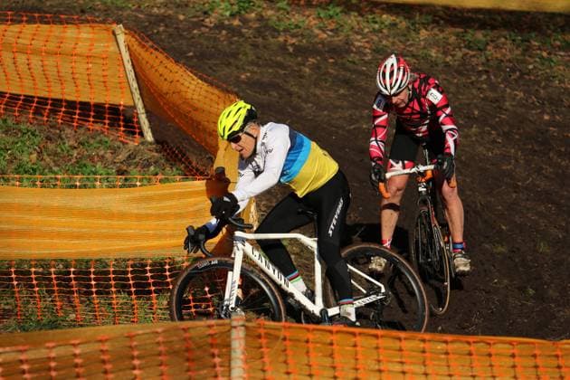 Radcross-Weltmeisterschaften der Masters in Hamburg. Klaus Peter Thaler (Harvestehuder RV) verteidigt im Hamburger Volkspark in der Altersklasse M75-79 seinen Titel aus dem Vorjahr.