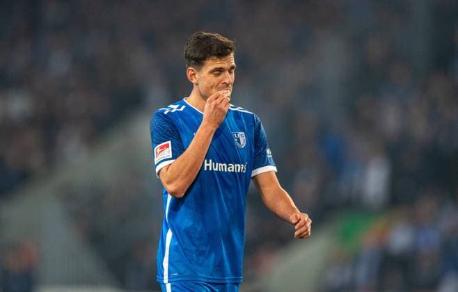 Fussball, Herren, Saison 2024 2025, 2. Bundesliga (14. Spieltag), 1. FC Magdeburg - Hertha BSC, Tobias Müller (1. FC Magdeburg), 29.11. 2024,