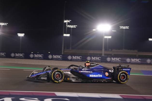 29.11.2024, Losail International Circuit, Doha, Formula 1 Qatar Airways Qatar Grand Prix 2024 ,im Bild Franco Colapinto (ARG), Williams Racing (Photo by Hasan Bratic DeFodi Images) Defodi-506_20241129_hbr_7319