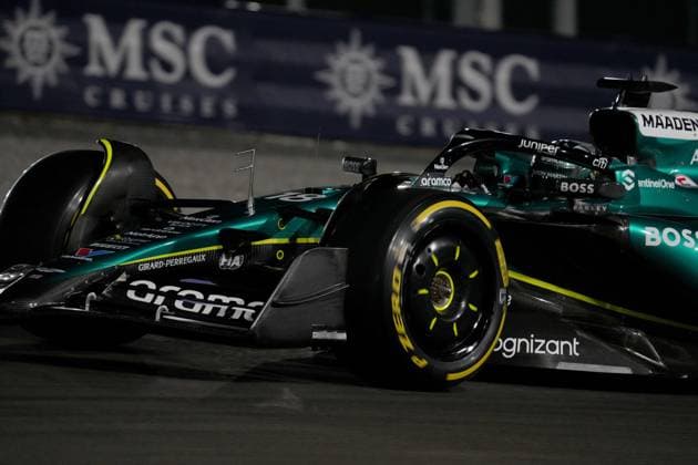 Formula 1 Qatar Airways Qatar Grand Prix 2024 29.11.2024, Losail International Circuit, Doha, Formula 1 Qatar Airways Qatar Grand Prix 2024 ,im Bild Lance Stroll (CAN), Aston Martin Aramco Cognizant Formula One Team