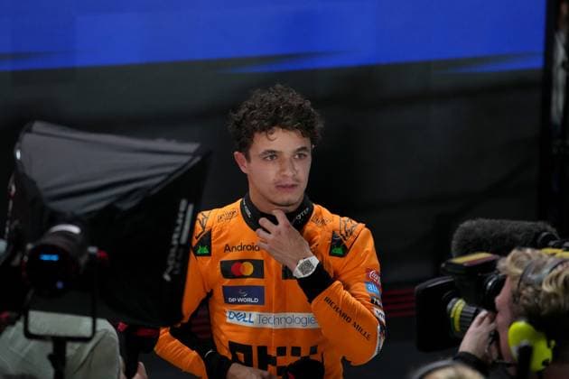 Formula 1 Qatar Airways Qatar Grand Prix 2024 30.11.2024, Losail International Circuit, Doha, Formula 1 Qatar Airways Qatar Grand Prix 2024 ,im Bild 3.Startplatz für Lando Norris (GBR), McLaren F1 Team