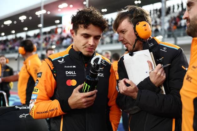 F1 Grand Prix Of Qatar 2024 Sprint Lando Norris of McLaren before Sprint ahead of the Formula 1 Grand Prix of Qatar at Lusail International Circuit in Lusail, Qatar on November 30, 2024. Lusail Qatar  Copyright: xJakubxPorzyckix originalFilename:porzycki-f1grandp241130_npeei.jpg