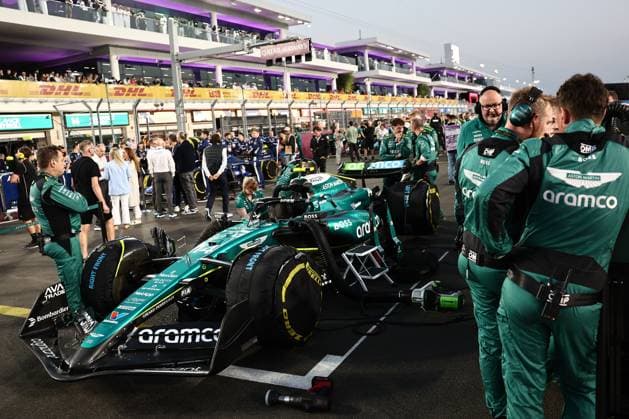 F1 Grand Prix Of Qatar 2024 Sprint Fernando Alonso of Aston Martin Aramco car before Sprint ahead of the Formula 1 Grand Prix of Qatar at Lusail International Circuit in Lusail, Qatar on November 30, 2024. Lusail Qatar  Copyright: xJakubxPorzyckix originalFilename:porzycki-f1grandp241130_nplBE.jpg
