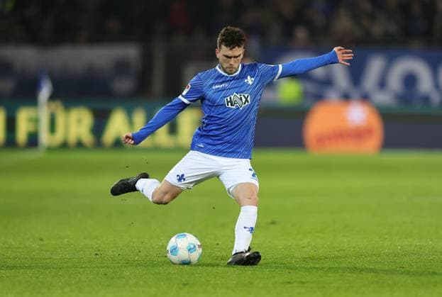 30.11.2024, xdcx, Fussball 2. Bundesliga, SV Darmstadt 98 - SC Preußen Münster, emonline, emspor, despor, v.l., Sergio Lopez (SV Darmstadt 98) DFL DFB REGULATIONS PROHIBIT ANY USE OF PHOTOGRAPHS AS IMAGE SEQUENCES AND OR QUASI-VIDEO.