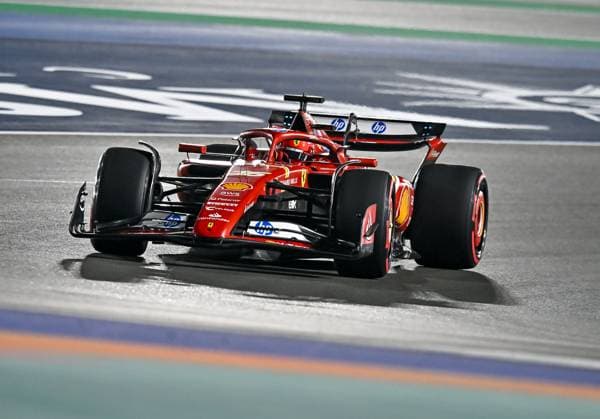 Formel 1, GP Katar in Losail, Qualifying Formula One Qatar Grand Prix - Qualifying Race Monaco s Formula One driver Charles Leclerc of Ferrari in action during the Qualifying for the F1 Grand Prix of Qatar at Lusail International Circuit in Lusail, Qatar, on November 30, 2024 DOHA Qatar Copyright: xNOUSHADx