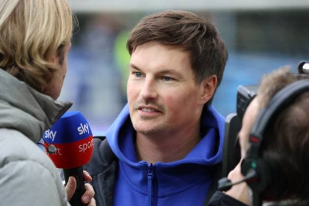 01.12.2024, Fussball, Herren, 2. Bundesliga, Saison 2024 2025, Karlsruher SC - Hamburger SV, Trainer Merlin Polzin (Hamburger SV) Karlsruhe BBBank Wildpark Baden-Württemberg Deutschland (DE)