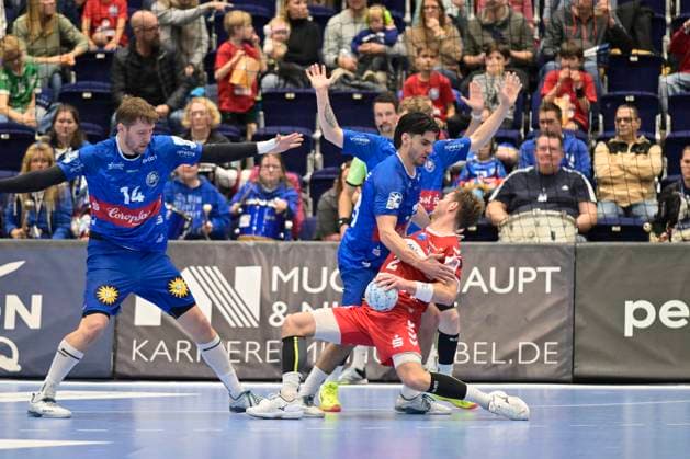 GER, 2.HBL, BHC06, BHC06 vs.HSG Nordhorn-Lingen 01.12.2024, Düsseldorf, Mitsubishi Electric HALLE, GER, 2. HBL, BHC06 vs.HSG Nordhorn-Lingen 2. HBL regulations prohibit any use of photographs as image sequences and or quasi-video im Bild